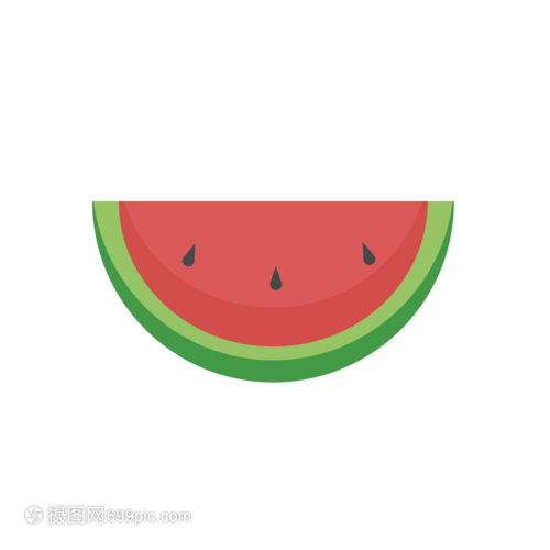 AI矢量圖卡通水果西瓜元素與果樹的創(chuàng)意融合